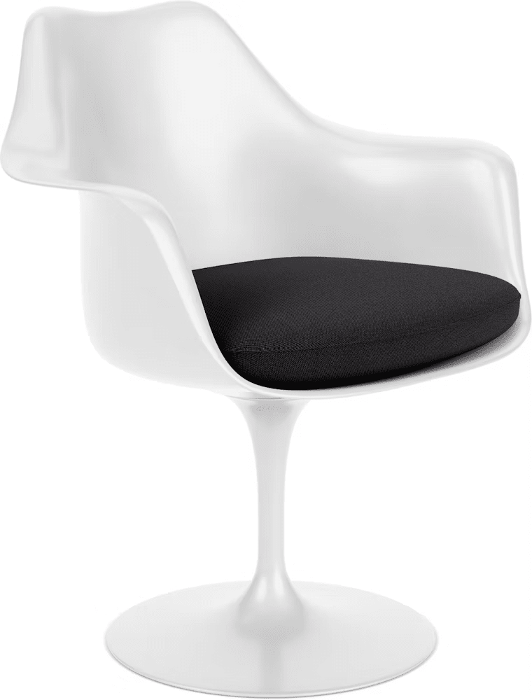 Saarinen Tulip Arm Chair Upholstered Side/Dining Knoll