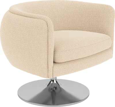 D'Urso Swivel Chair lounge chair Knoll