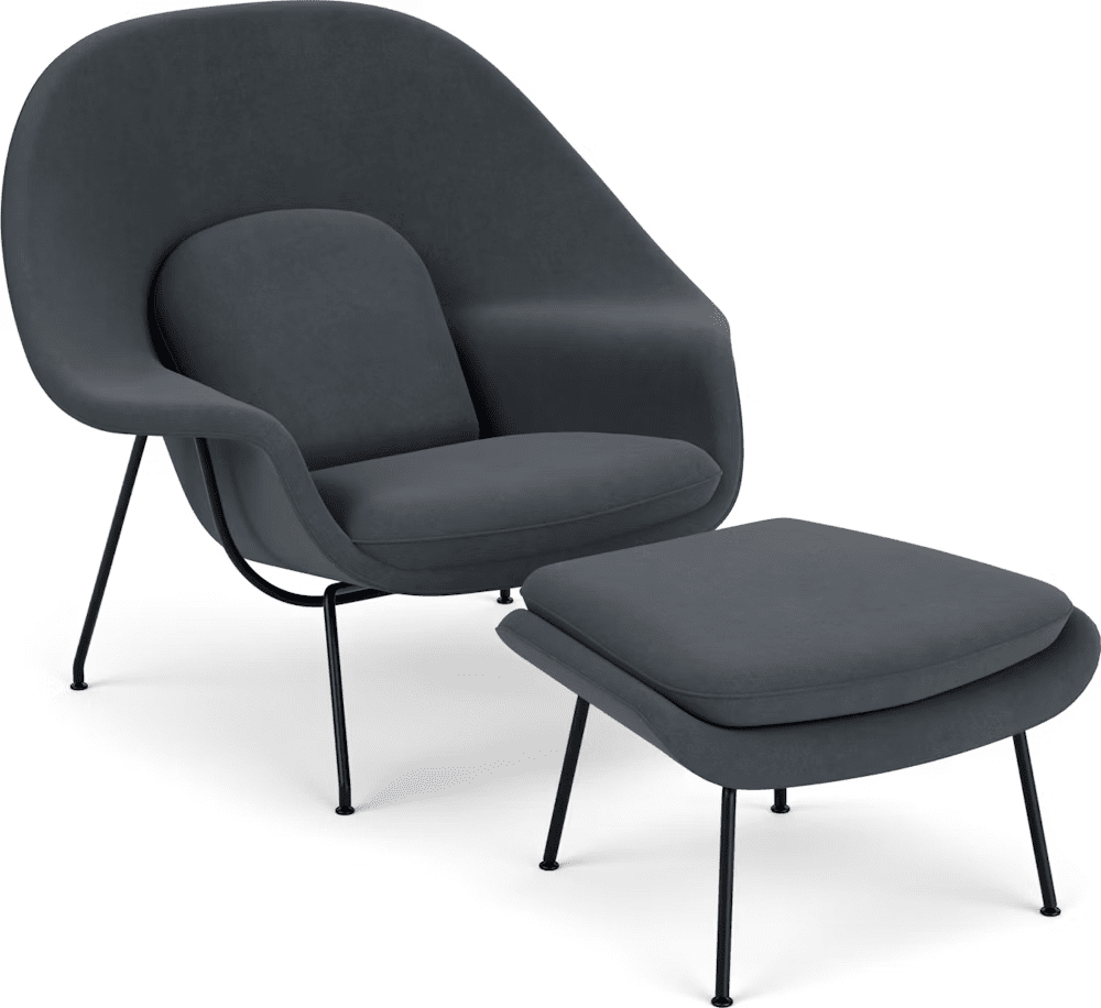 Womb Chair and Ottoman lounge chair Knoll