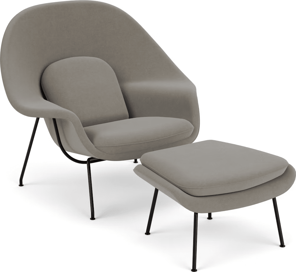 Womb Chair and Ottoman lounge chair Knoll