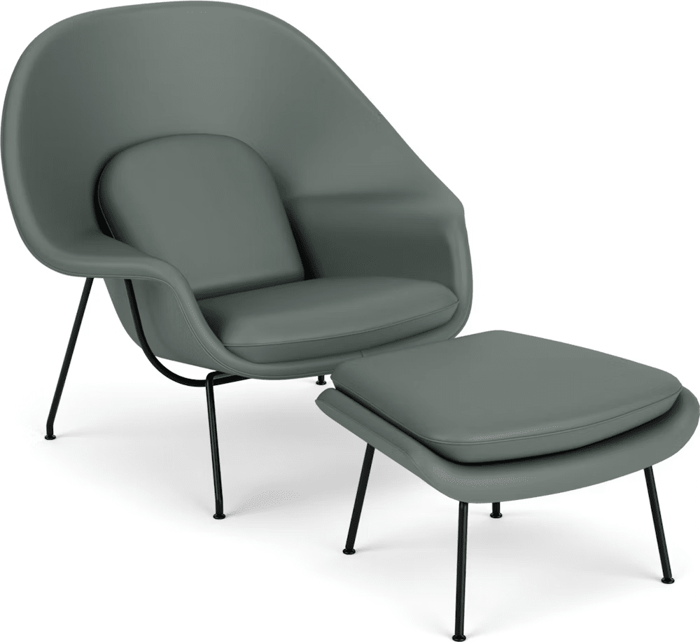 Womb Chair and Ottoman lounge chair Knoll