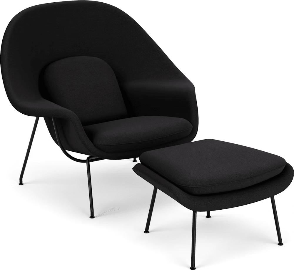 Womb Chair and Ottoman lounge chair Knoll