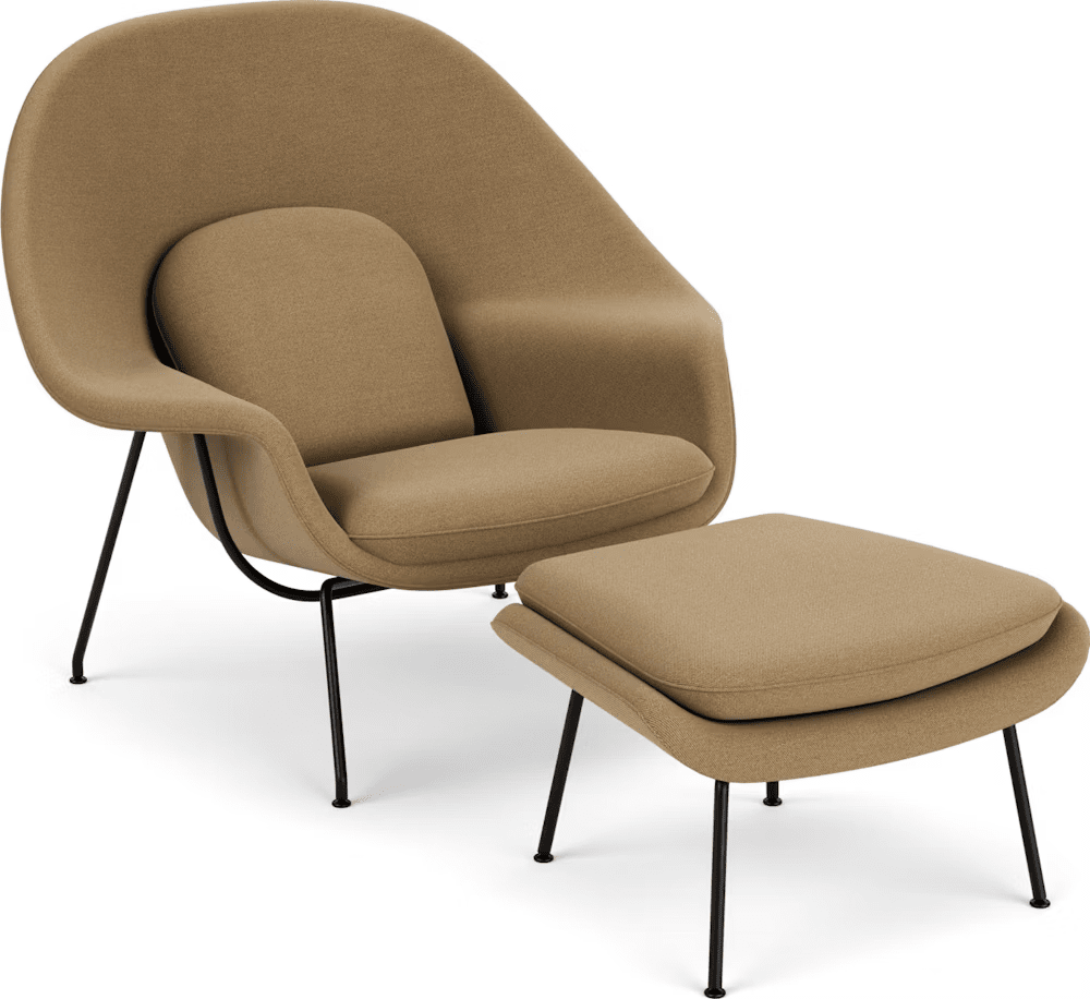 Womb Chair and Ottoman lounge chair Knoll