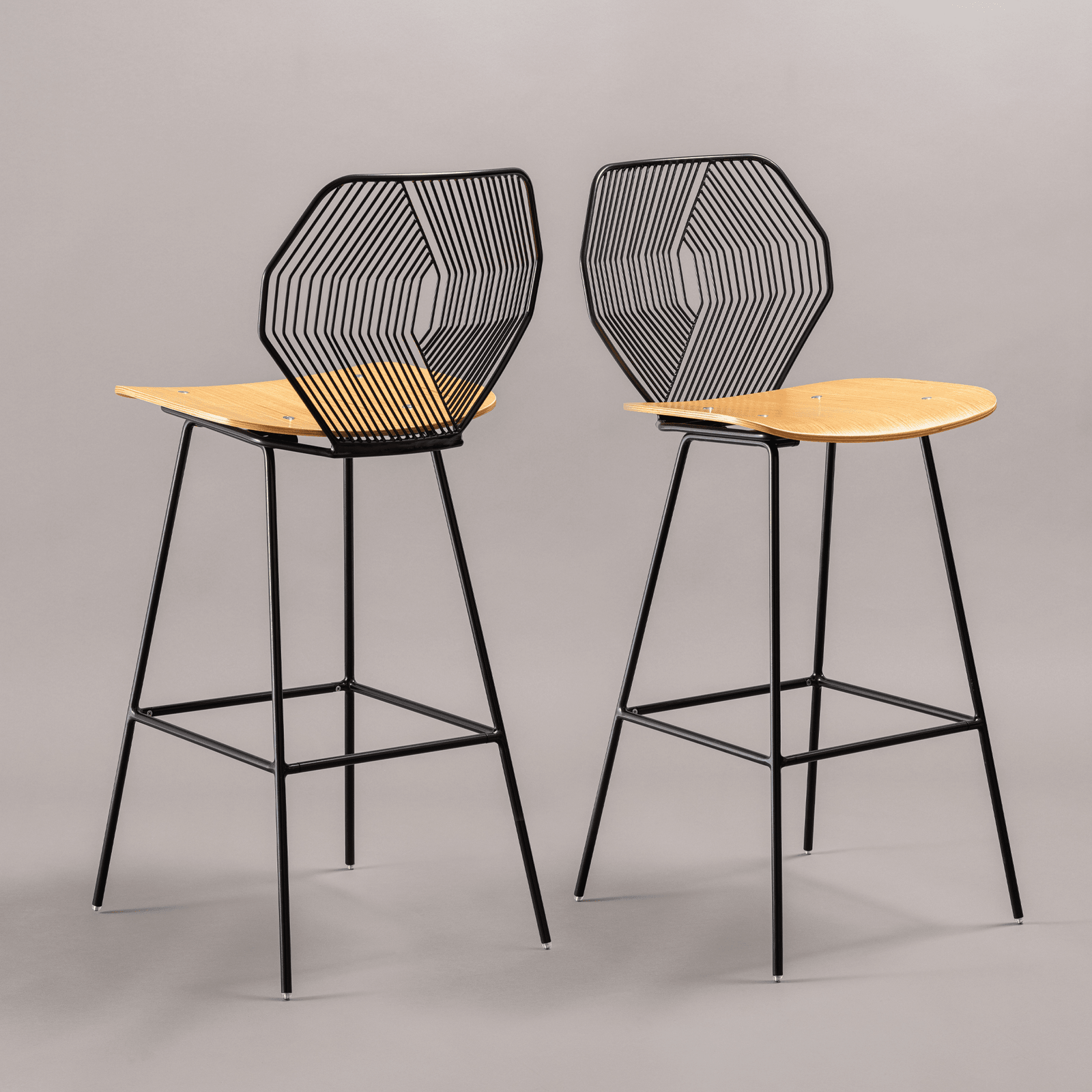 Wood & Wire Bar Stool Stools Bend Goods