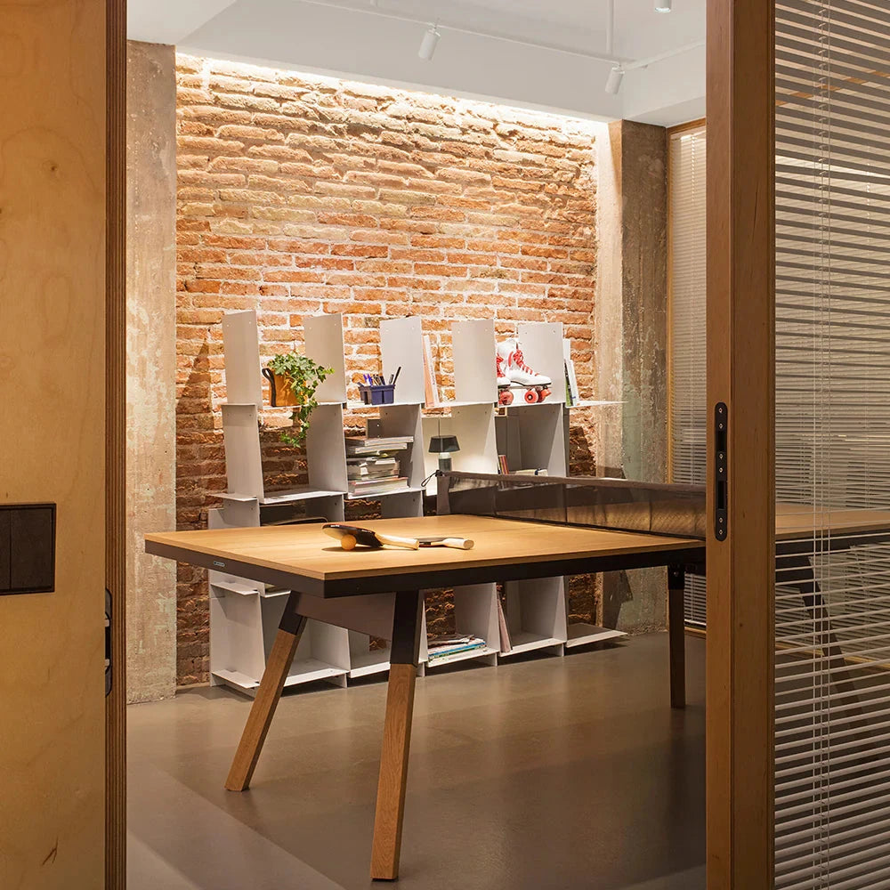 You and Me Wood Ping Pong Table - Indoor table RS Barcelona