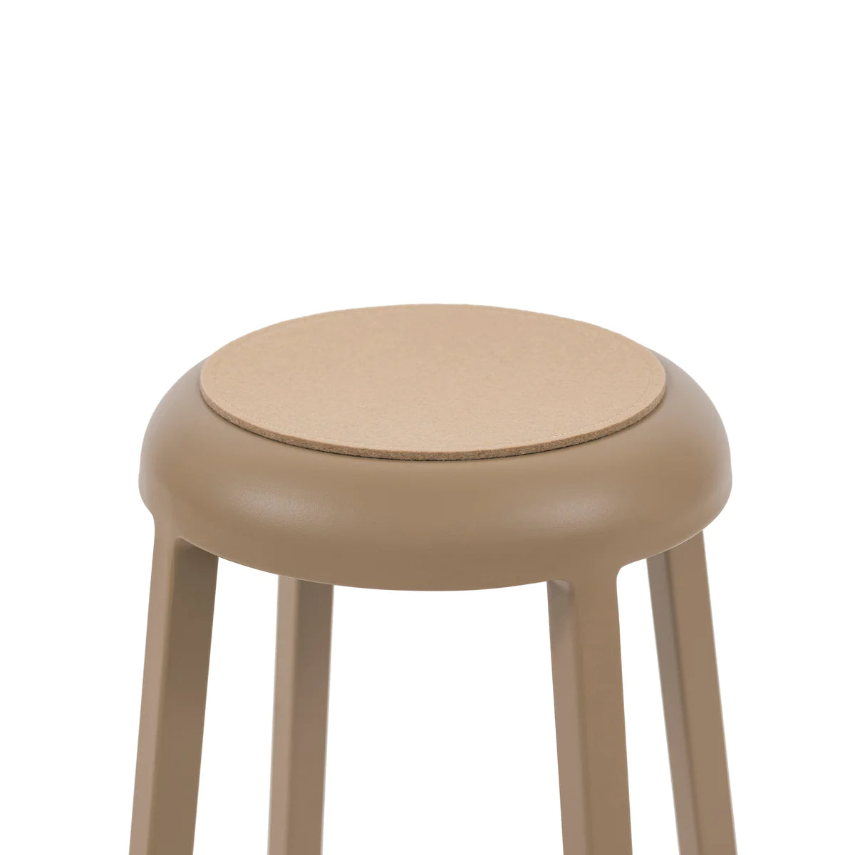 Za Seat Pad Accessories Emeco Sweater Brown Felt