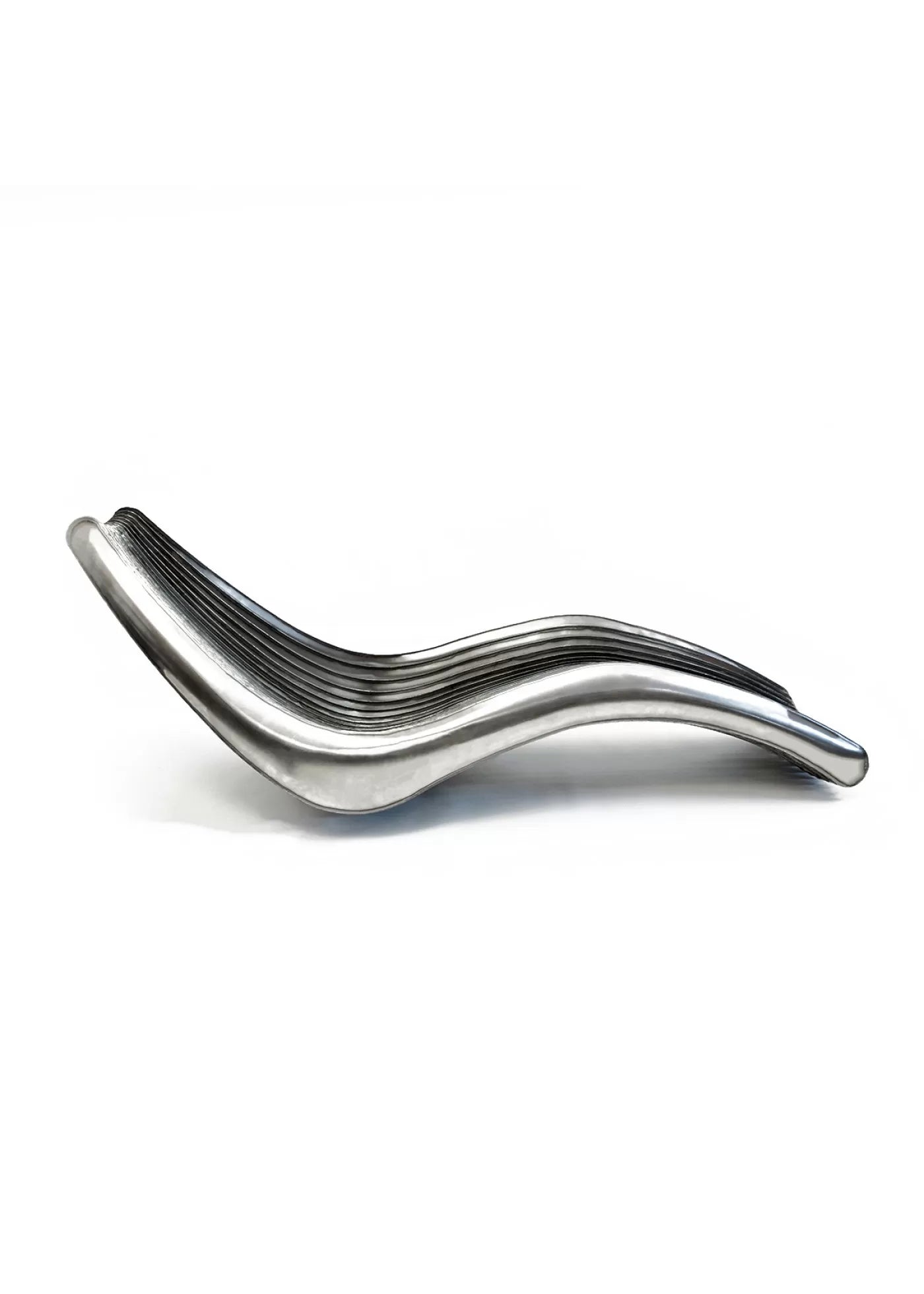 Steel In Rotation Chaise Long