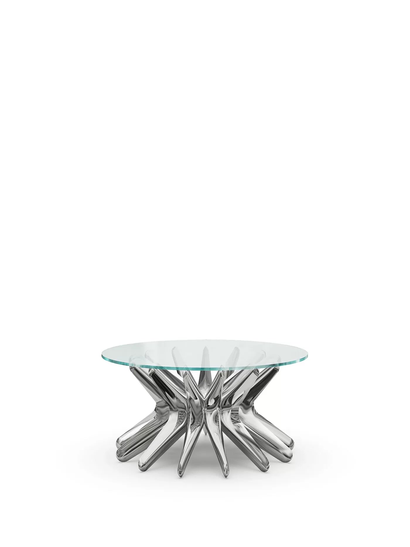 Steel In Rotation Coffee Table