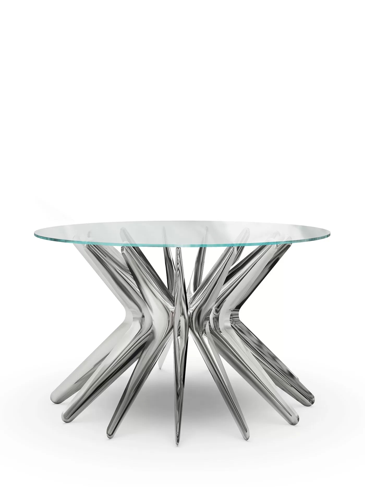Steel In Rotation Coffee Table