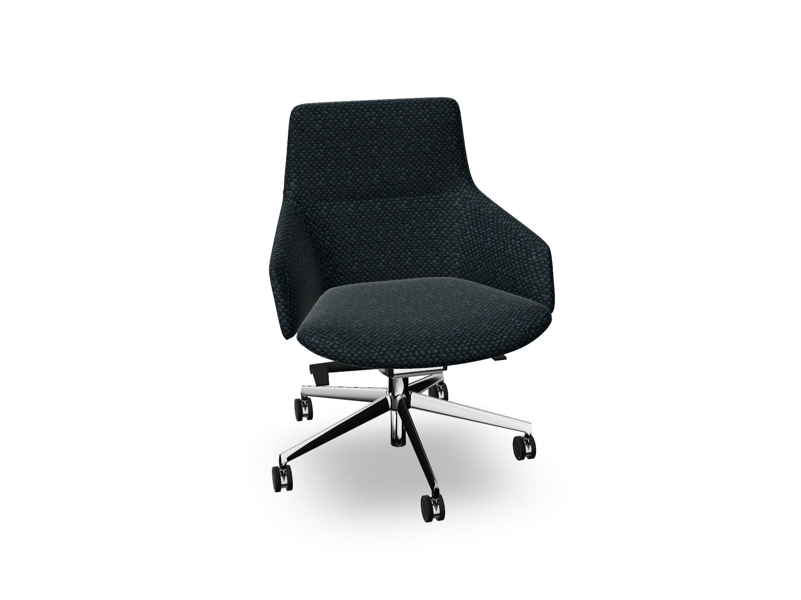 Aston Conference Syncro Five Way Star Base Armchair task chair Arper