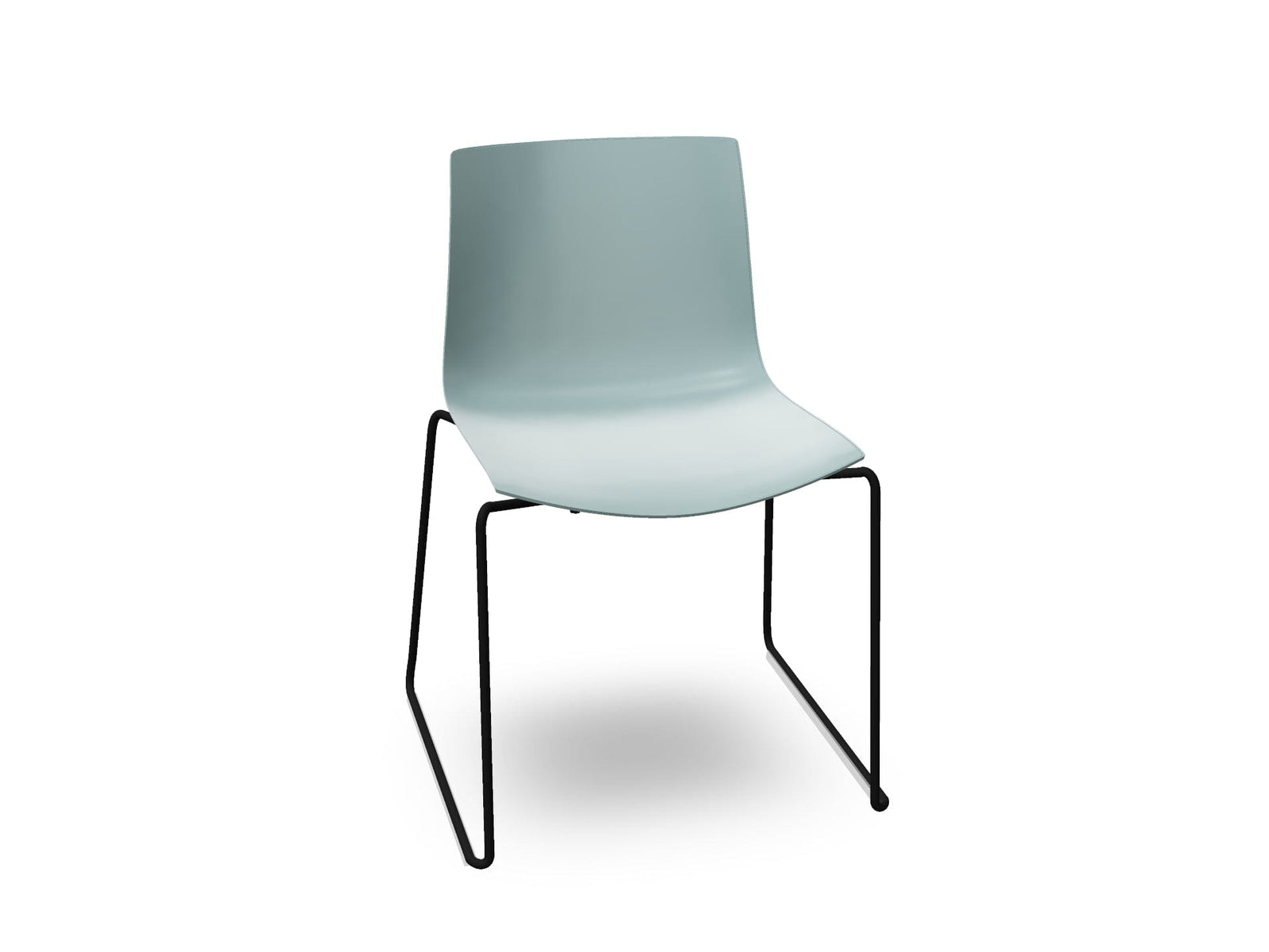 Catifa 46 Polypropylene Sled Base Chair Side/Dining Arper