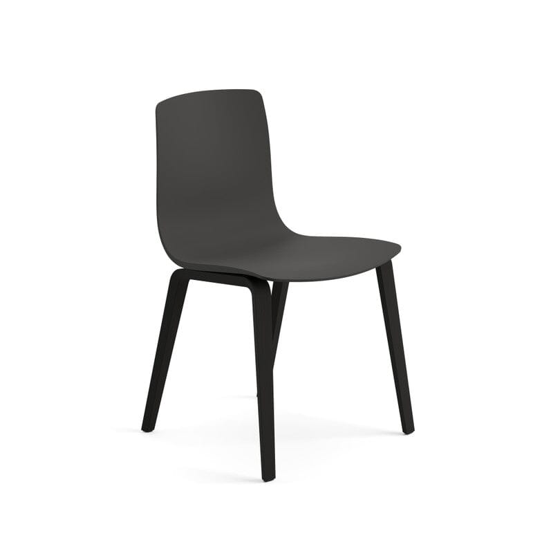 Aava 02-4 Wood Legs Polypropylene Chair Chairs Arper