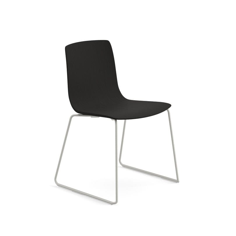 Aava 02 Sled Base Wood Chair Chairs Arper