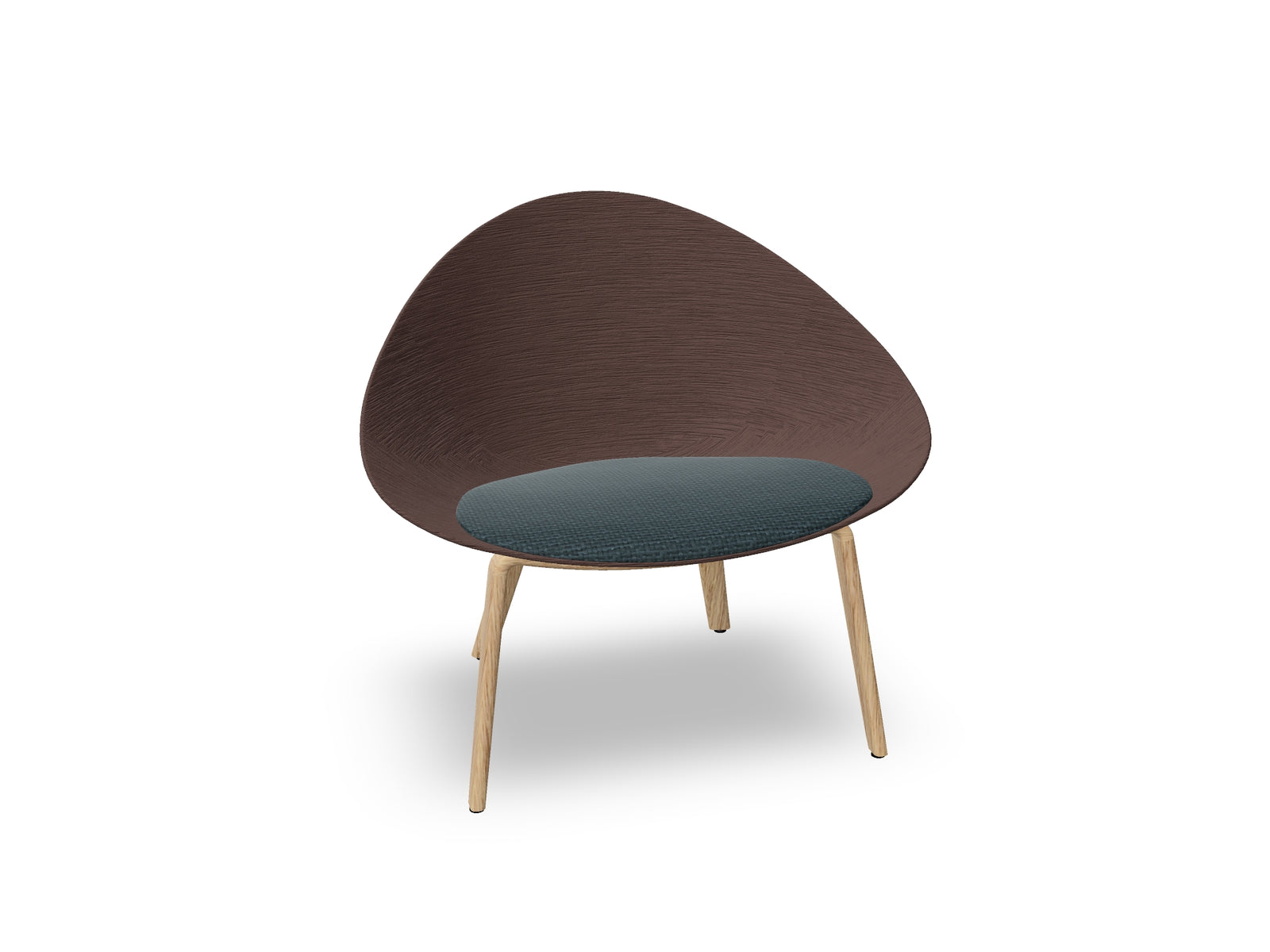 Adell 4 Leg Wood Lounge Chair