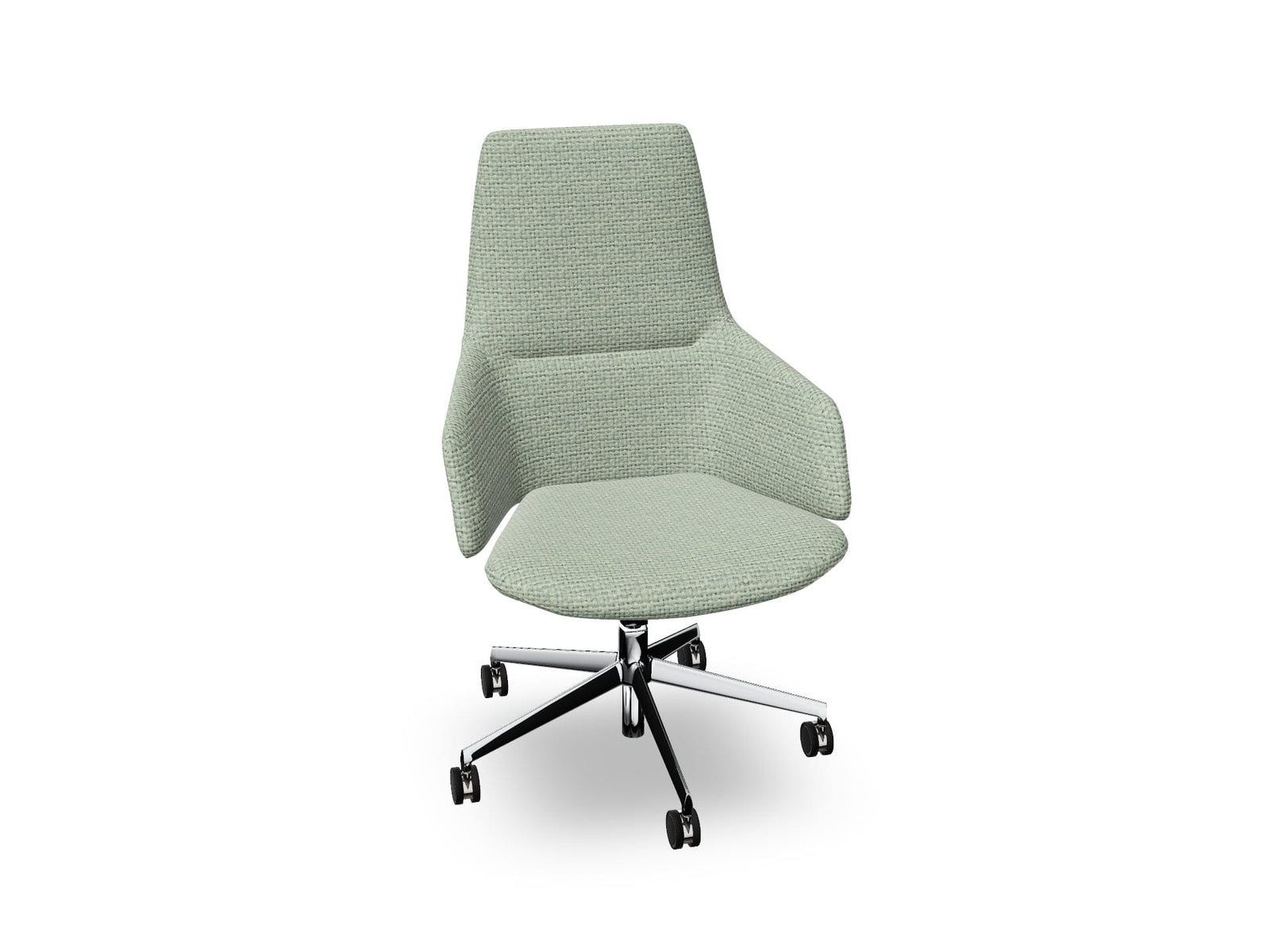 Aston Office Five Way Star Base Armchair Office Chair Arper