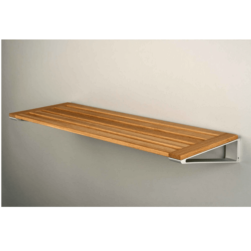 Knax Wall Mounted Hat & Shoe Rack Accessories Loca Shelf 8 Oak oiled