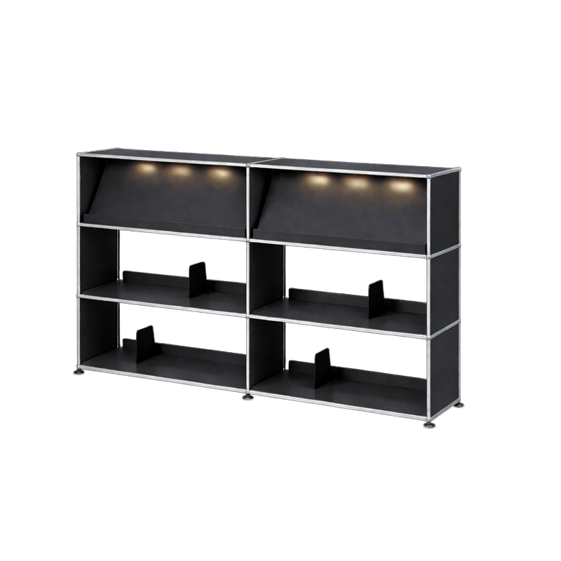 USM Vinyl Display Cabinet 3x2
