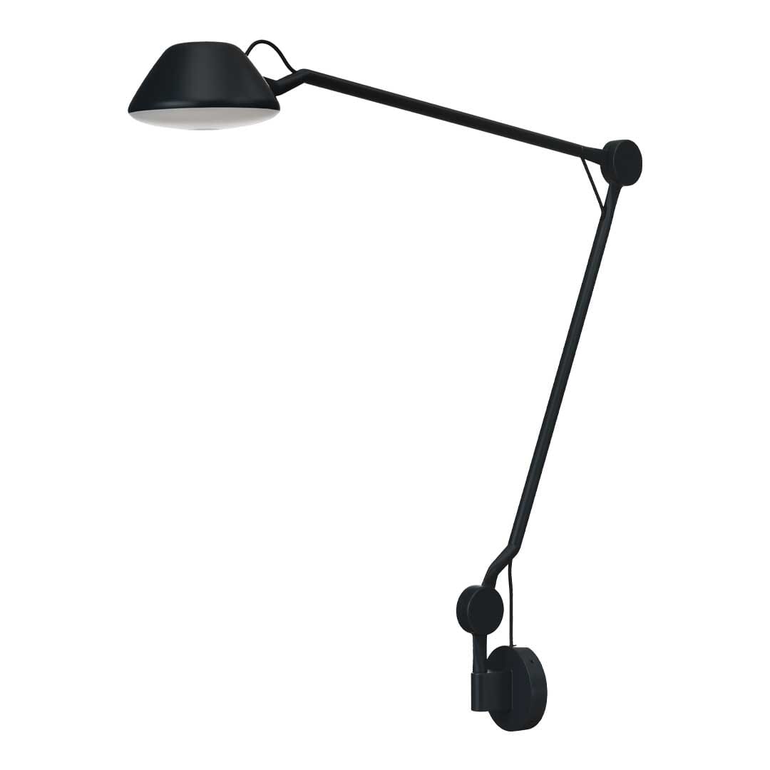 AQ01 Light Table Lamp Fritz Hansen Wall Base Black