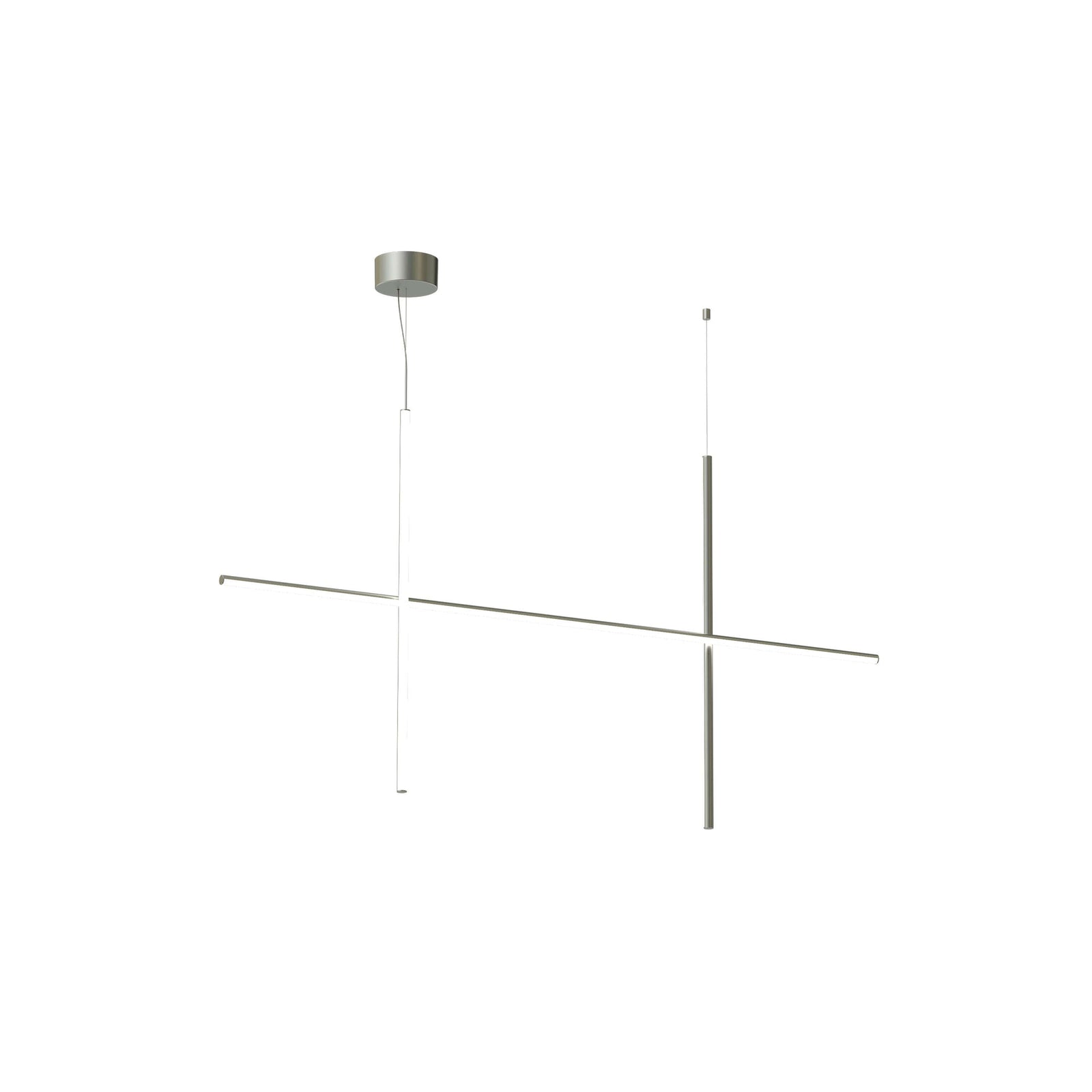 Coordinates Suspension Light ceiling lights Flos S2 Argent