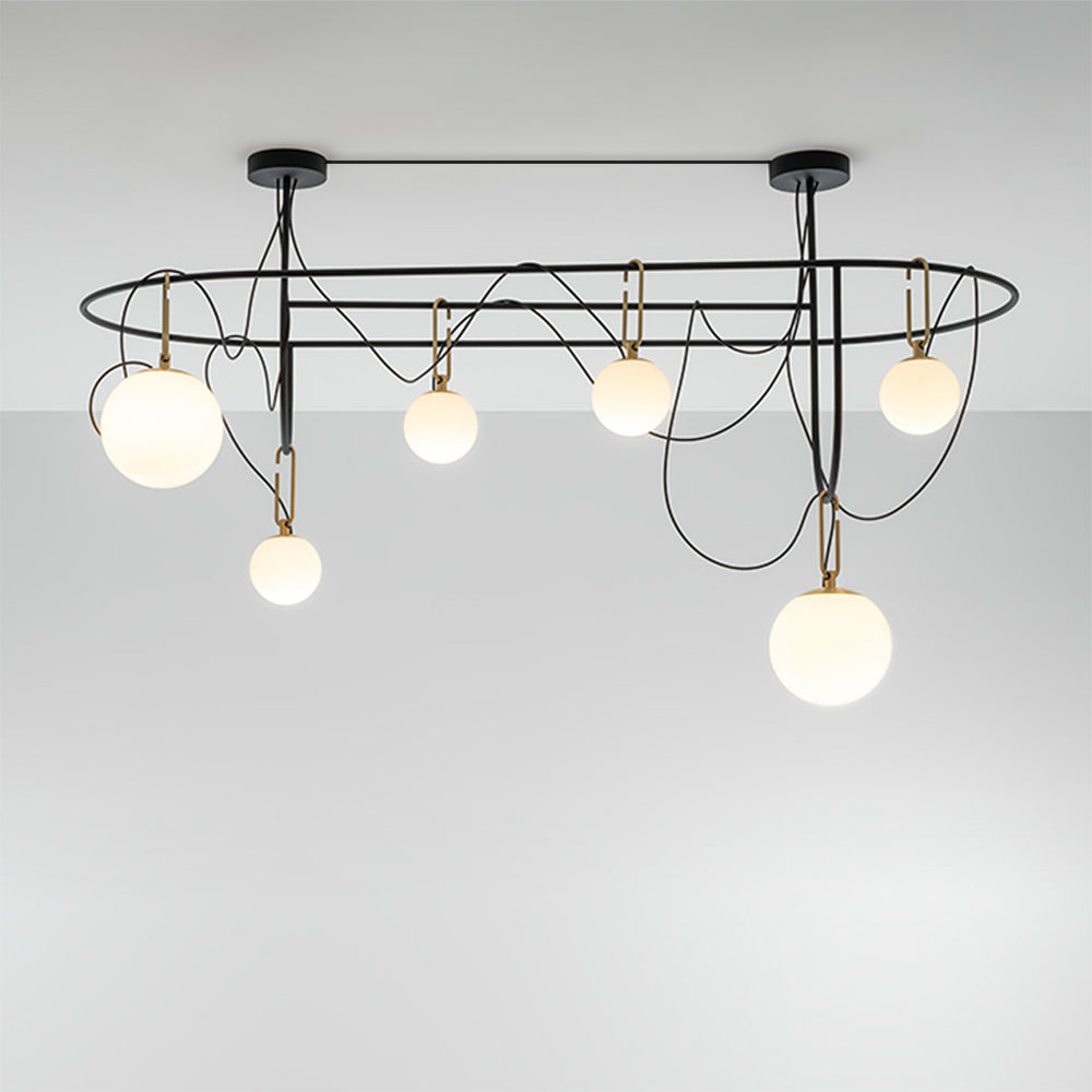 NH S5 Elliptic Suspension Pendant Lights Artemide