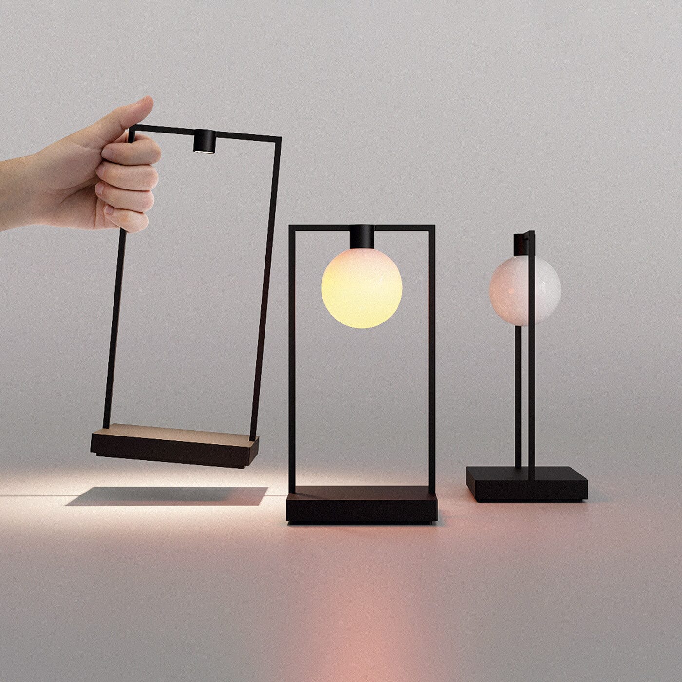 Curiosity 36 w/Sphere Table Lamp Table Lamps Artemide