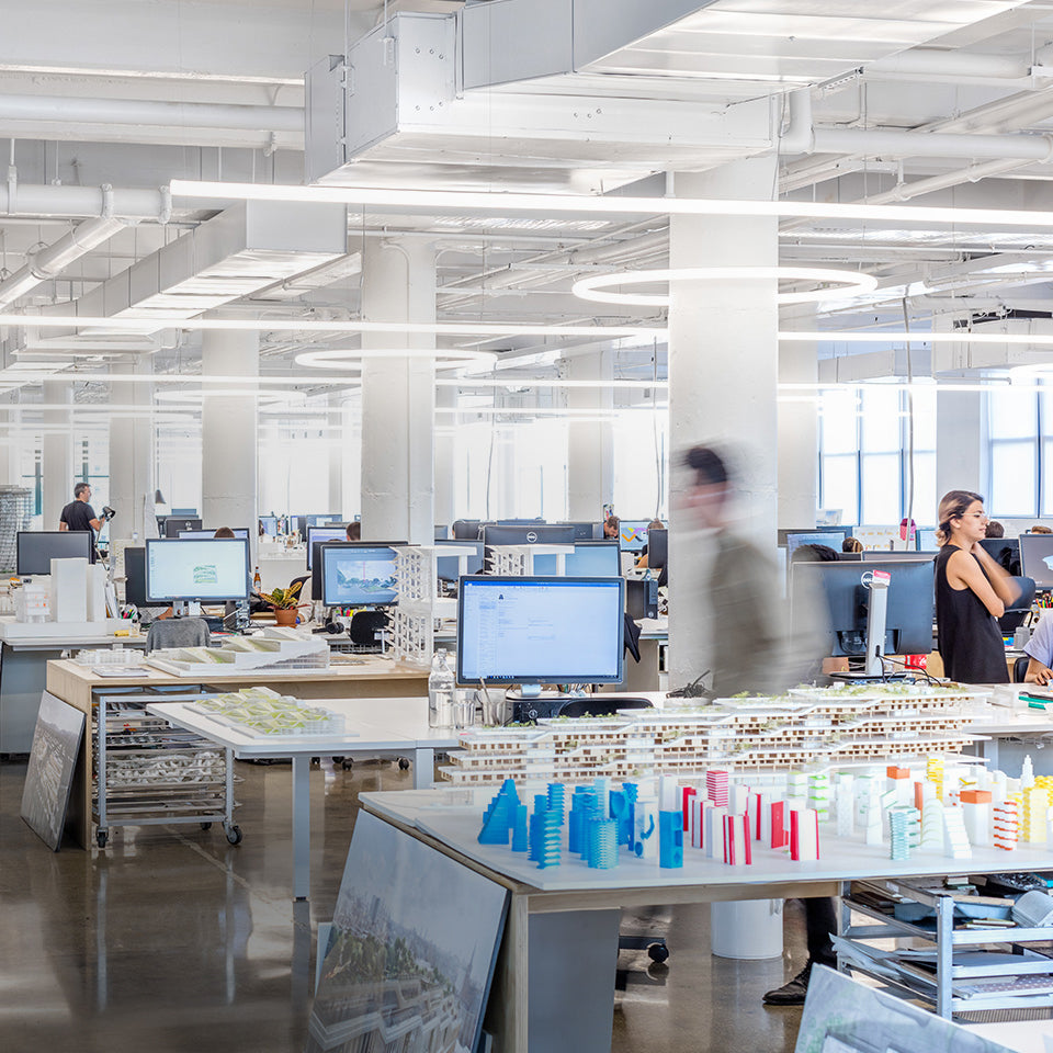 Alphabet of Light Linear Suspension Table Lamps Artemide