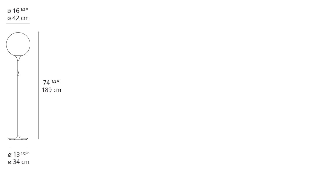 Castore Floor Lamps Floor Lamps Artemide