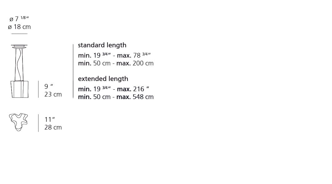 Logico Mini Single Suspension Lamp ceiling lights Artemide