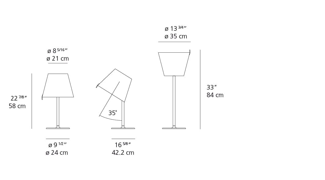 Melampo Table Lamp Table Lamps Artemide