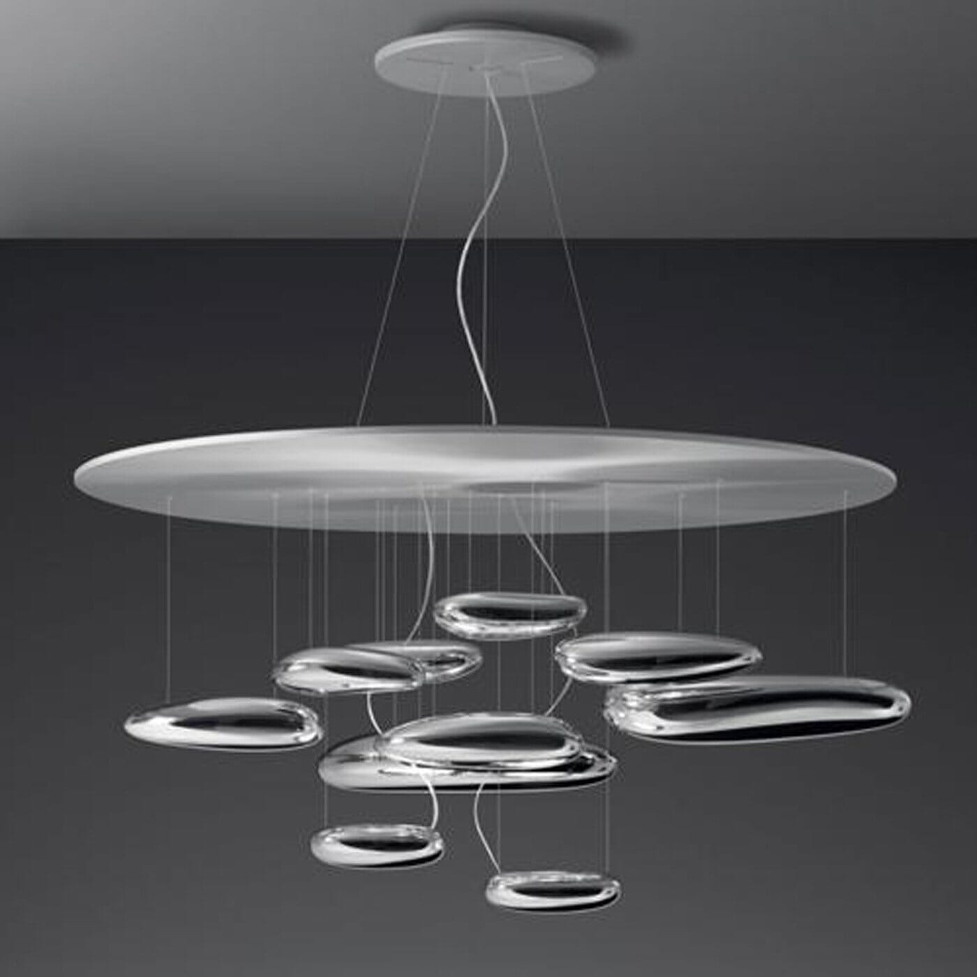 Mercury Suspension Lamp hanging lamps Artemide
