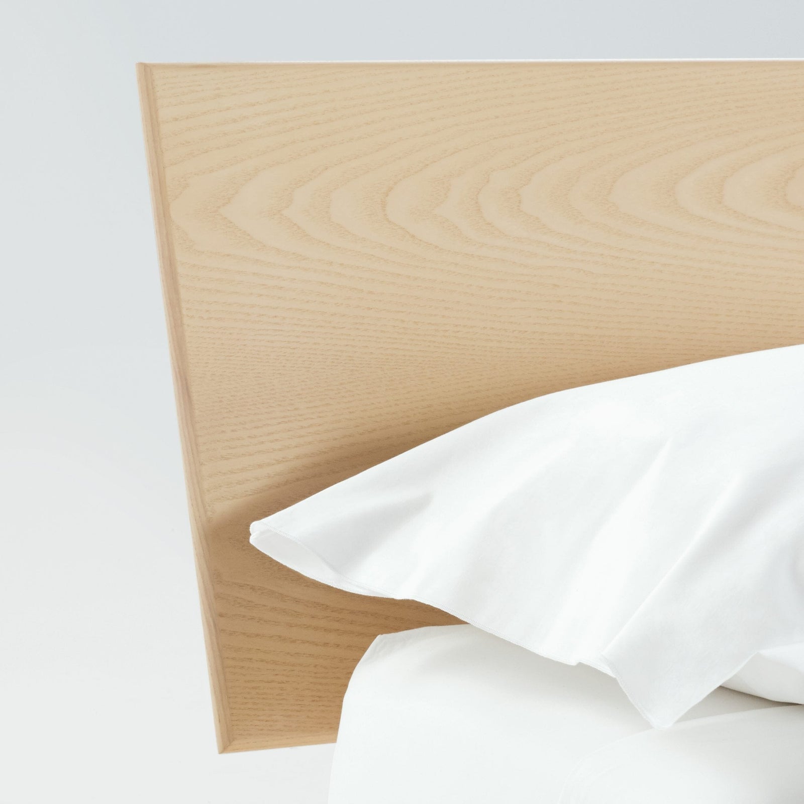 Nelson Thin Edge Bed - Wood Taper Legs Beds herman miller