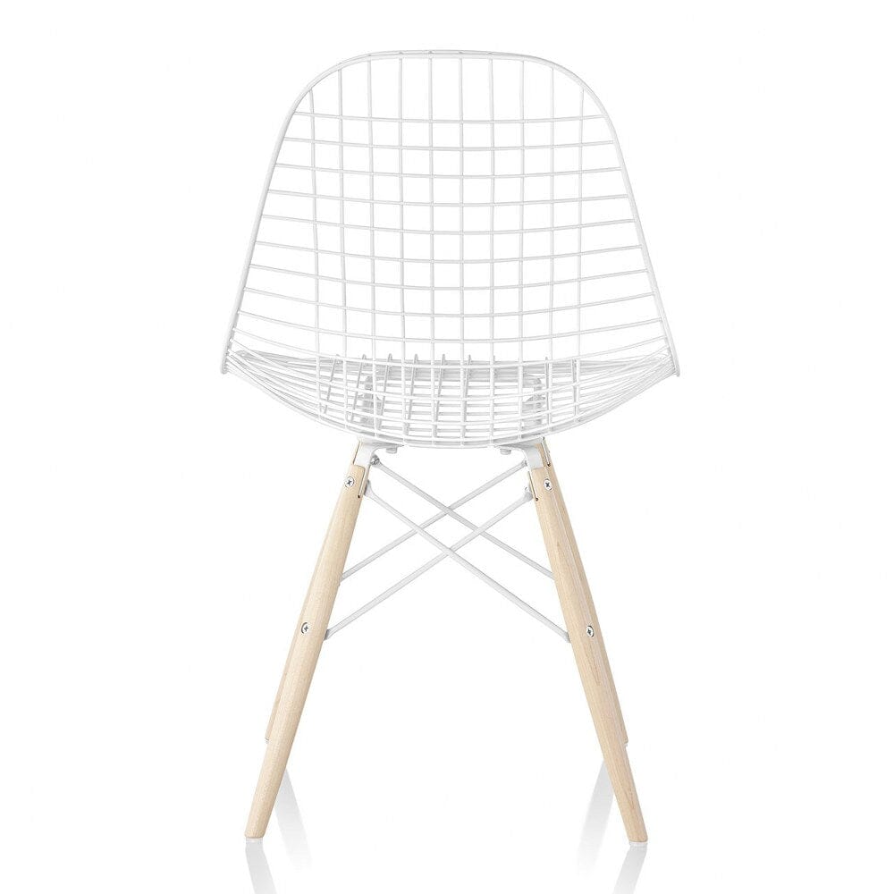Eames Wire Chair With Dowel Base Side/Dining herman miller