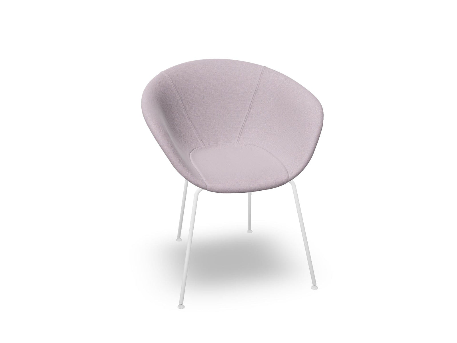 Duna 02 Four Leg Chair Fully Upholstered Chairs Arper
