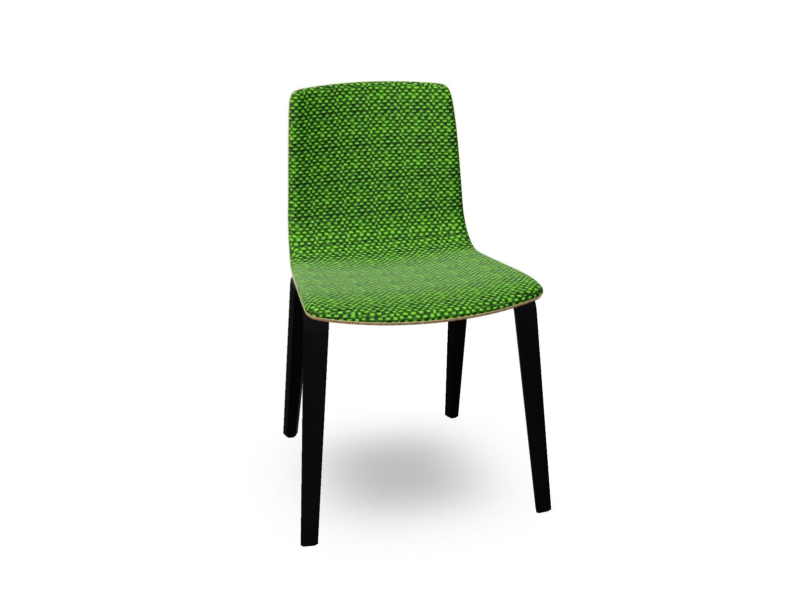 Aava 02 Wooden Chair with Front Upholstery Chairs Arper