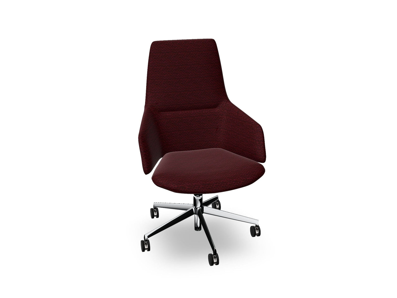Aston Office Five Way Star Base Armchair Office Chair Arper