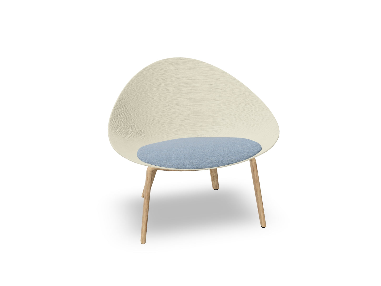 Adell 4 Leg Wood Lounge Chair