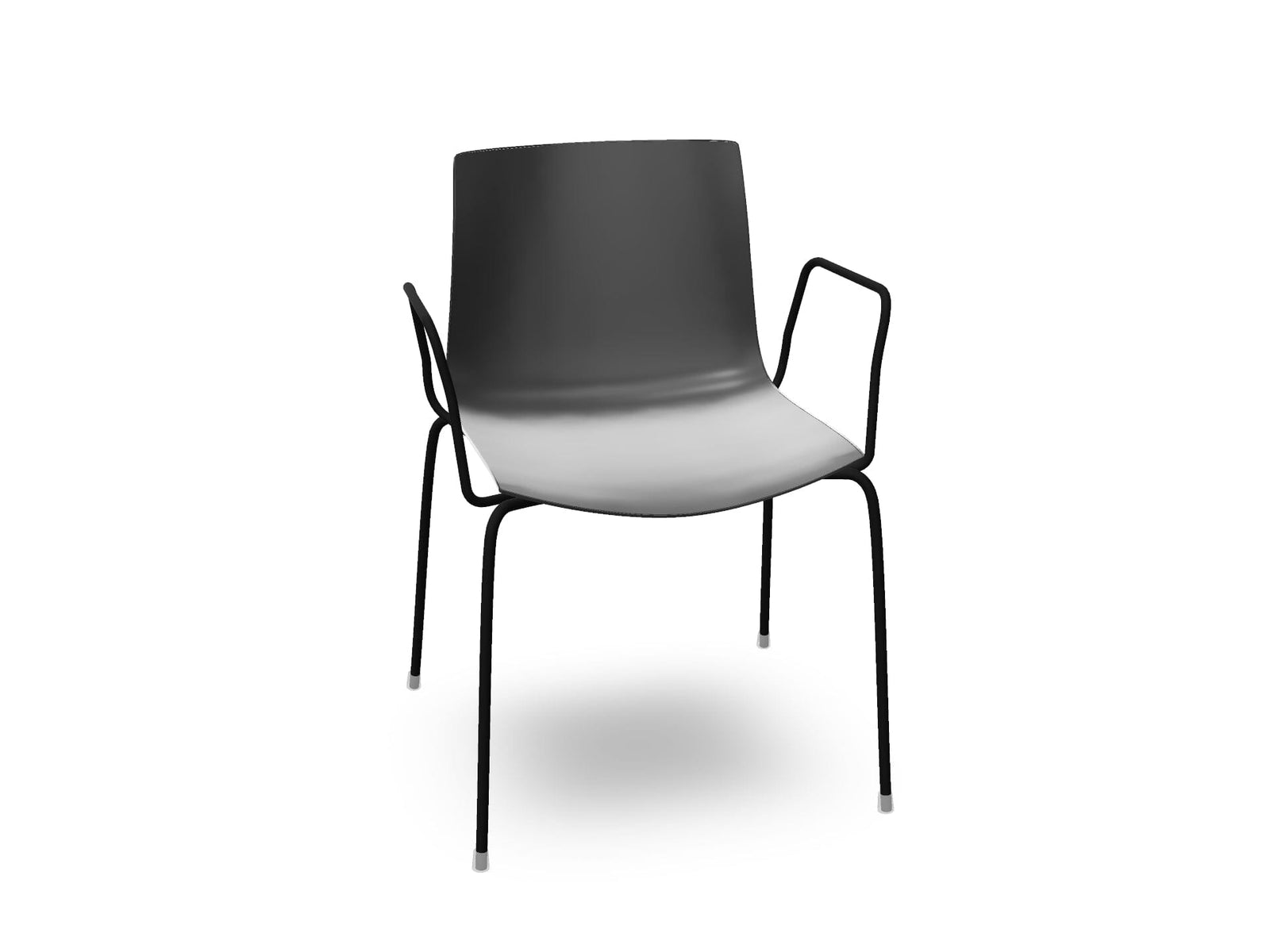 Catifa 46 Four Leg Polypropylene Armchair Side/Dining Arper