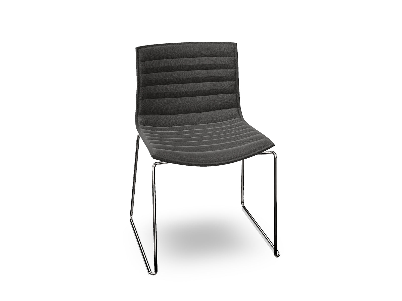 Catifa 46 Sled Base With Fully Upholstered