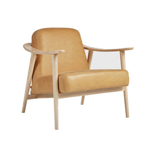Baltic Chair Chair Gus Modern Canyon Whiskey Leather / Ash Natural 