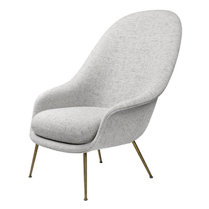 Bat Lounge Chair - High Back With Conic Base