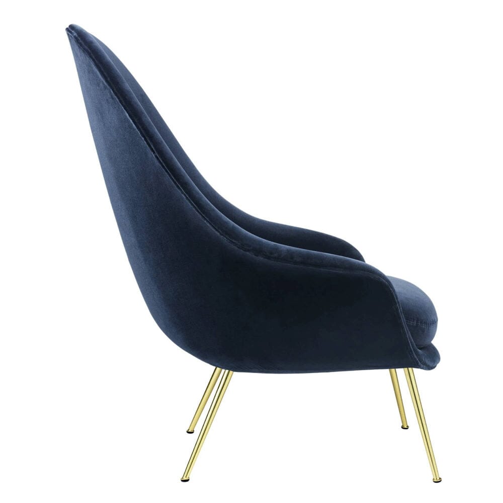 Bat Lounge Chair - High Back With Conic Base lounge chairs GUBI
