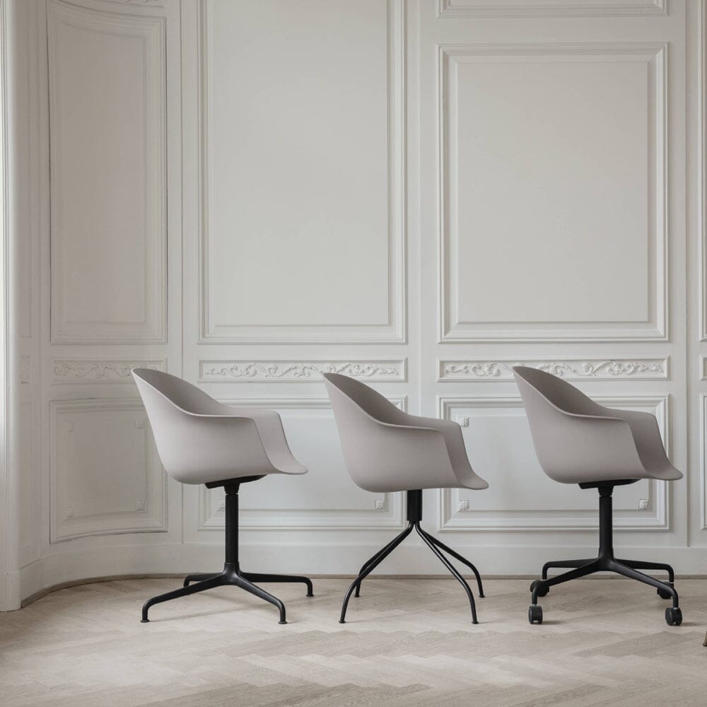 Bat Swivel Base Meeting Chair Chairs Gubi