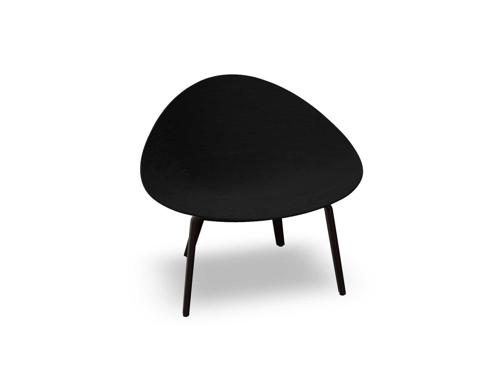 Adell 4 Leg Wood Lounge Chair