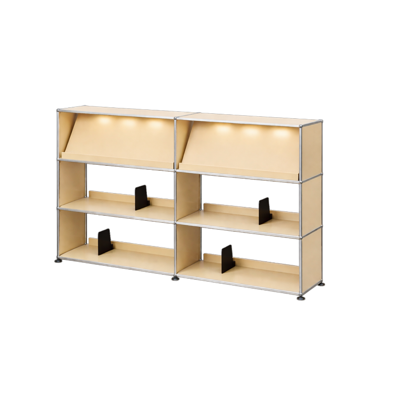 USM Vinyl Display Cabinet 3x2