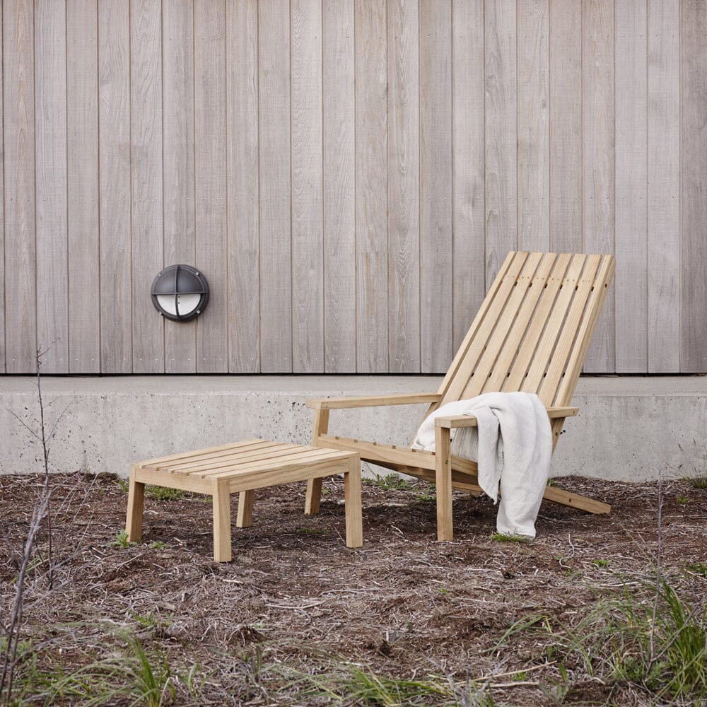 Between Lines Deck Chair Outdoor Lounge Chairs Skagerak by Fritz Hansen