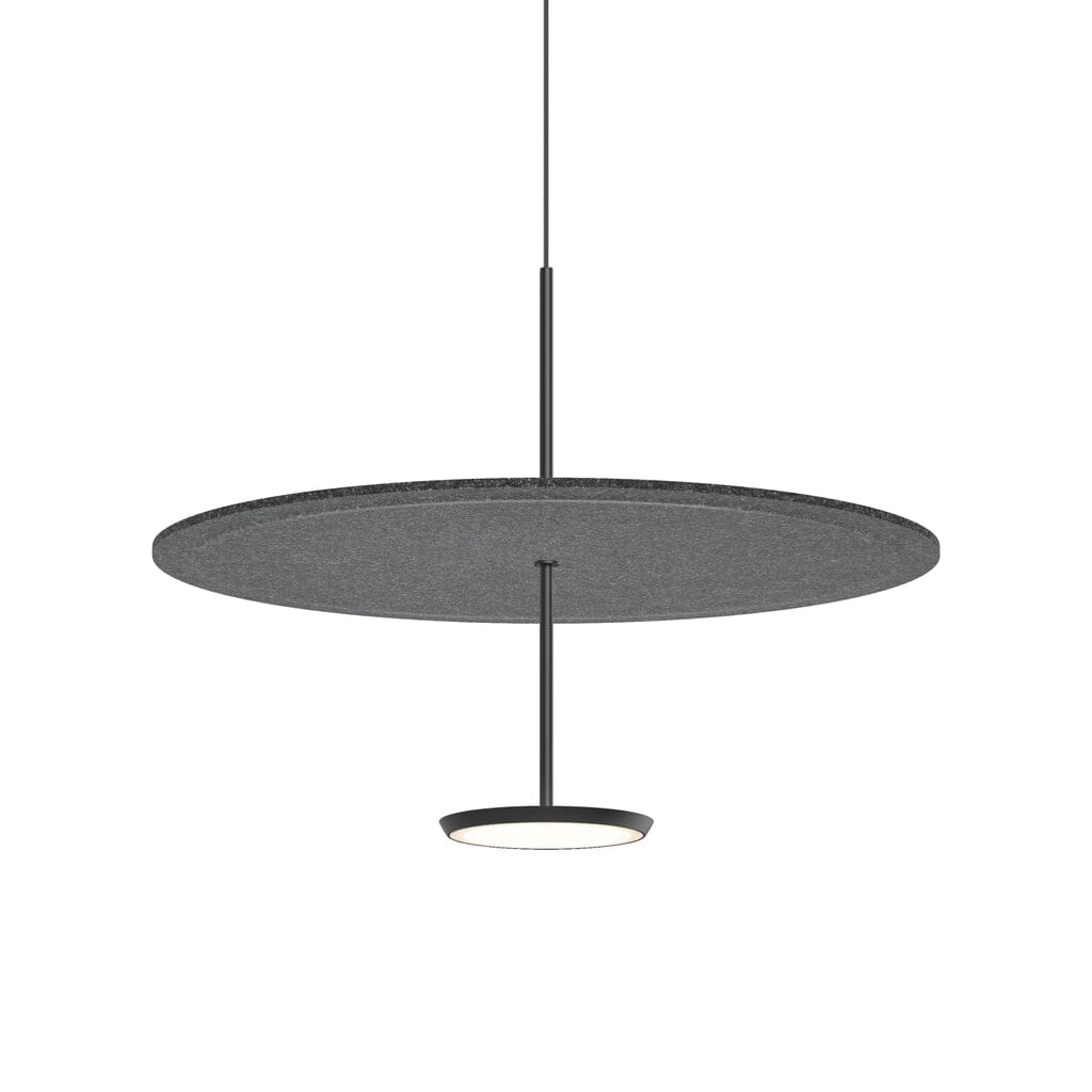 Sky Sound Pendant Light Pendant Lights Pablo 24" - Matte Black + Anthracite