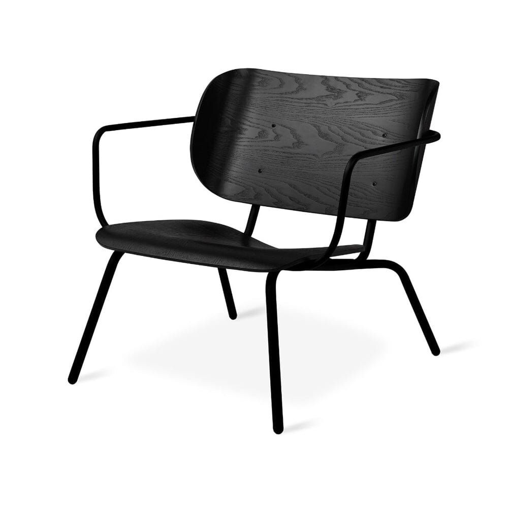 Bantam Lounge Chair lounge chair Gus Modern Black Ash Black