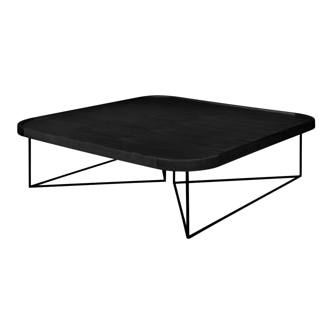 Porter Square Coffee Table Coffee table Gus Modern Black Ash & Black