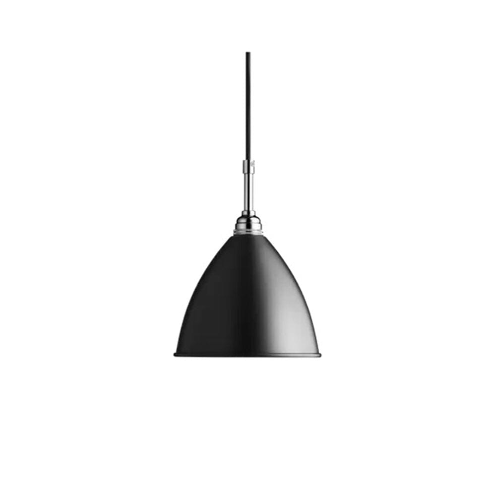 BestLite BL9 Pendant Lamp ceiling lights Gubi Small Chrome/Black Semi Matt