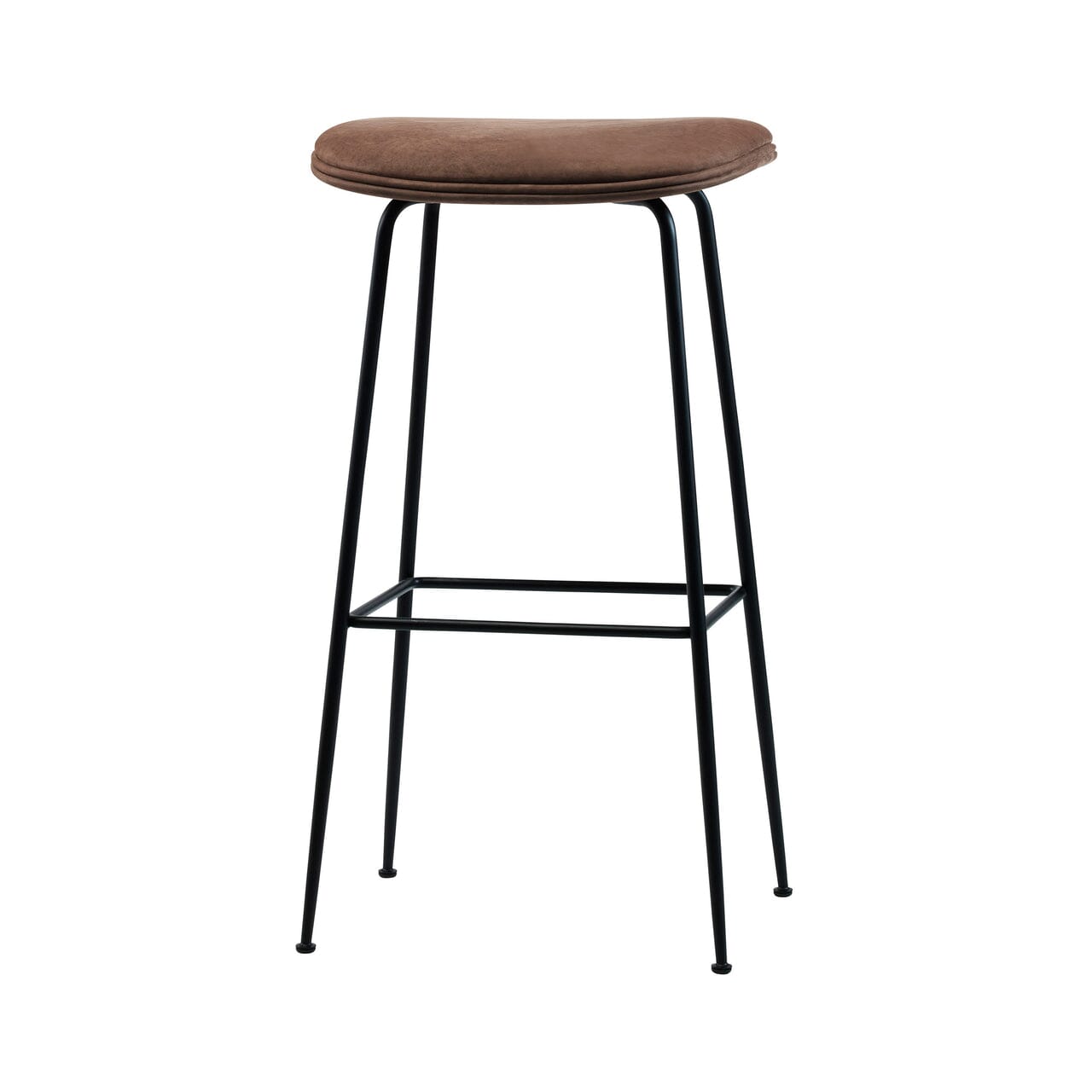 Beetle Bar Stool - Fully Upholstered Stools Gubi